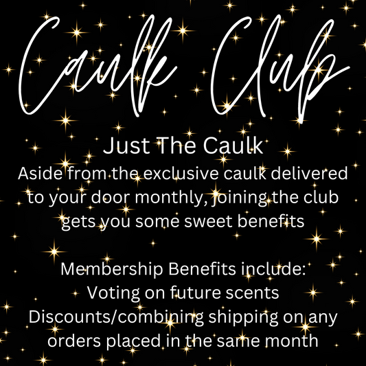 Just the Caulk | Caulk Club | Diamond painting accessories