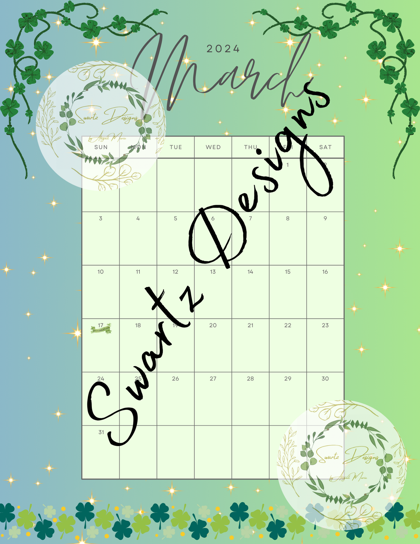 March | Planner PDF download