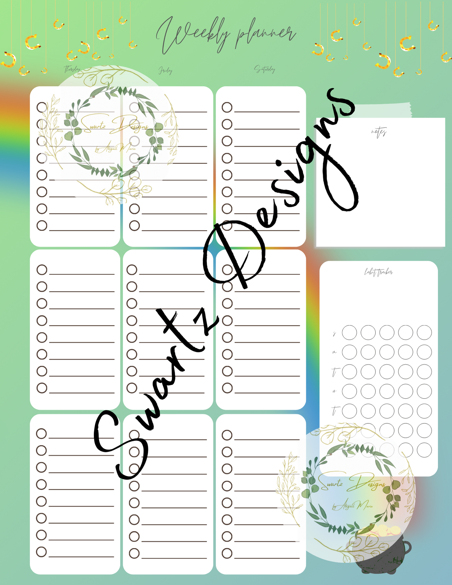 March | Planner PDF download